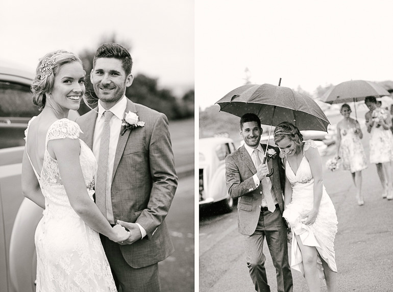 Wedding in the Rain